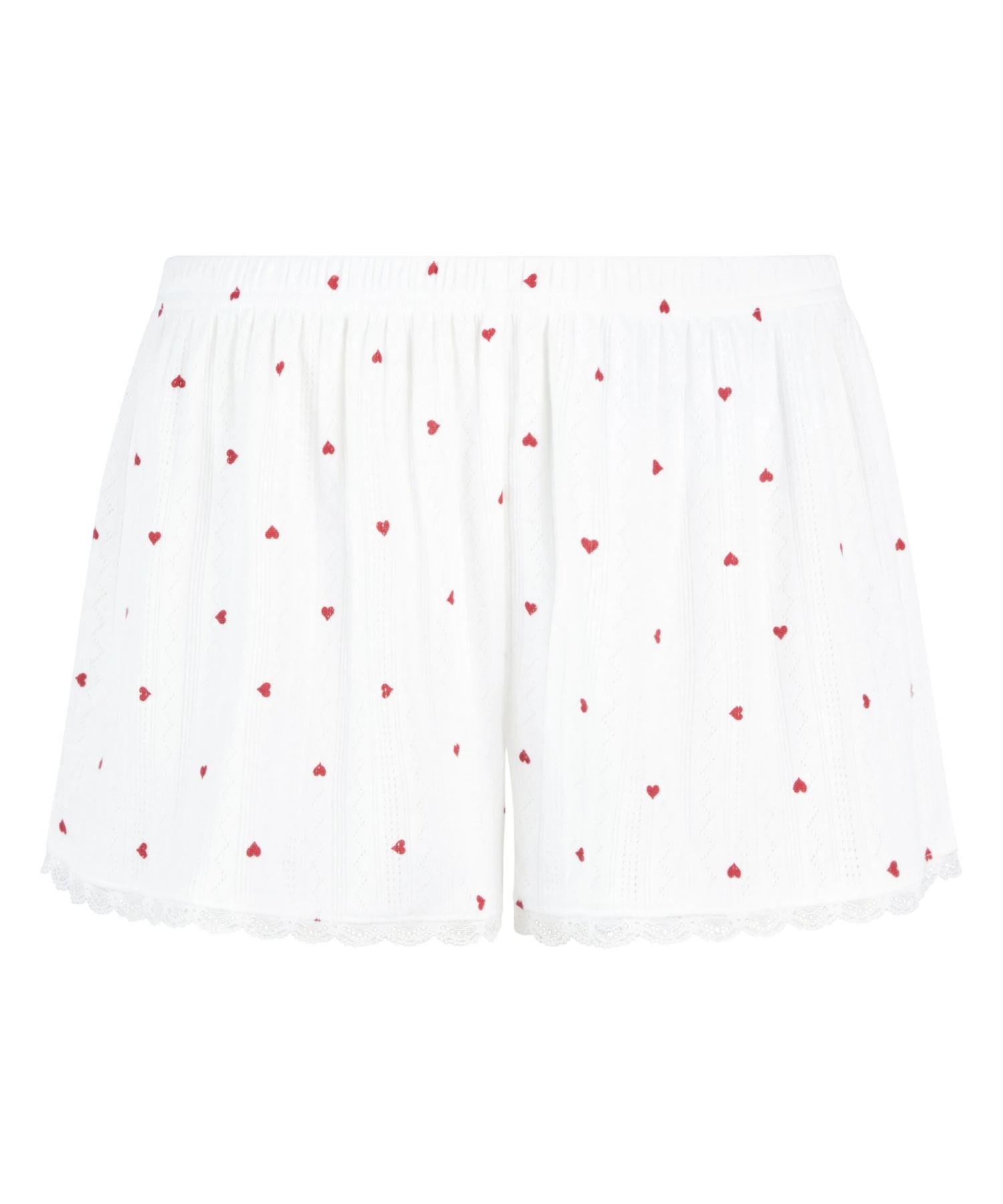 Hunkemöller Short De Pyjama Pointelle- Blanc 6 Hunkemöller Short De Pyjama Pointelle- Blanc – Image 6