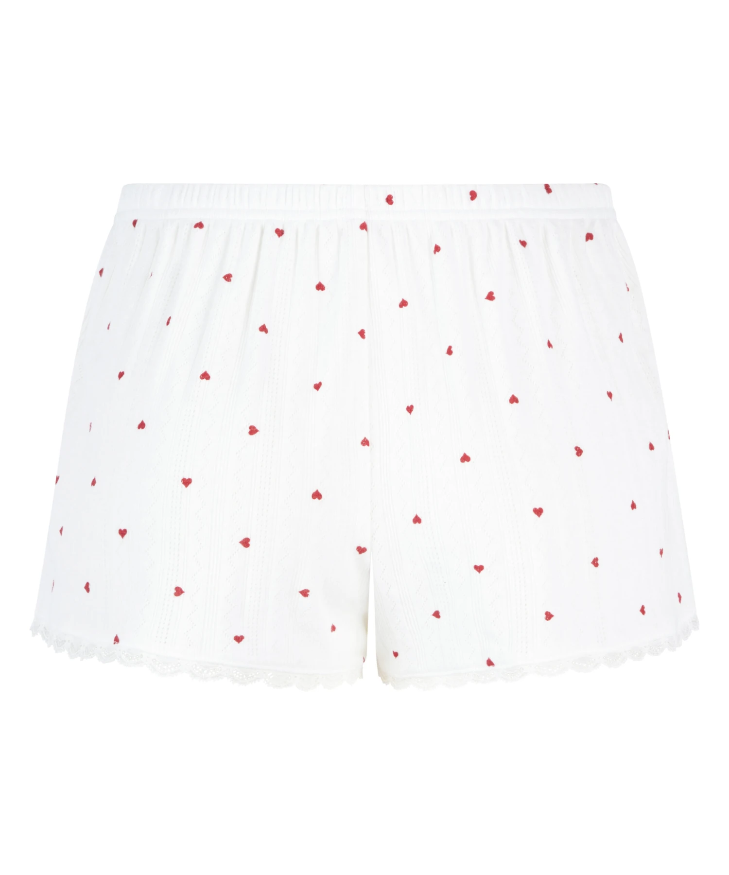 Hunkemöller Short De Pyjama Pointelle- Blanc 7 Hunkemöller Short De Pyjama Pointelle- Blanc – Image 7