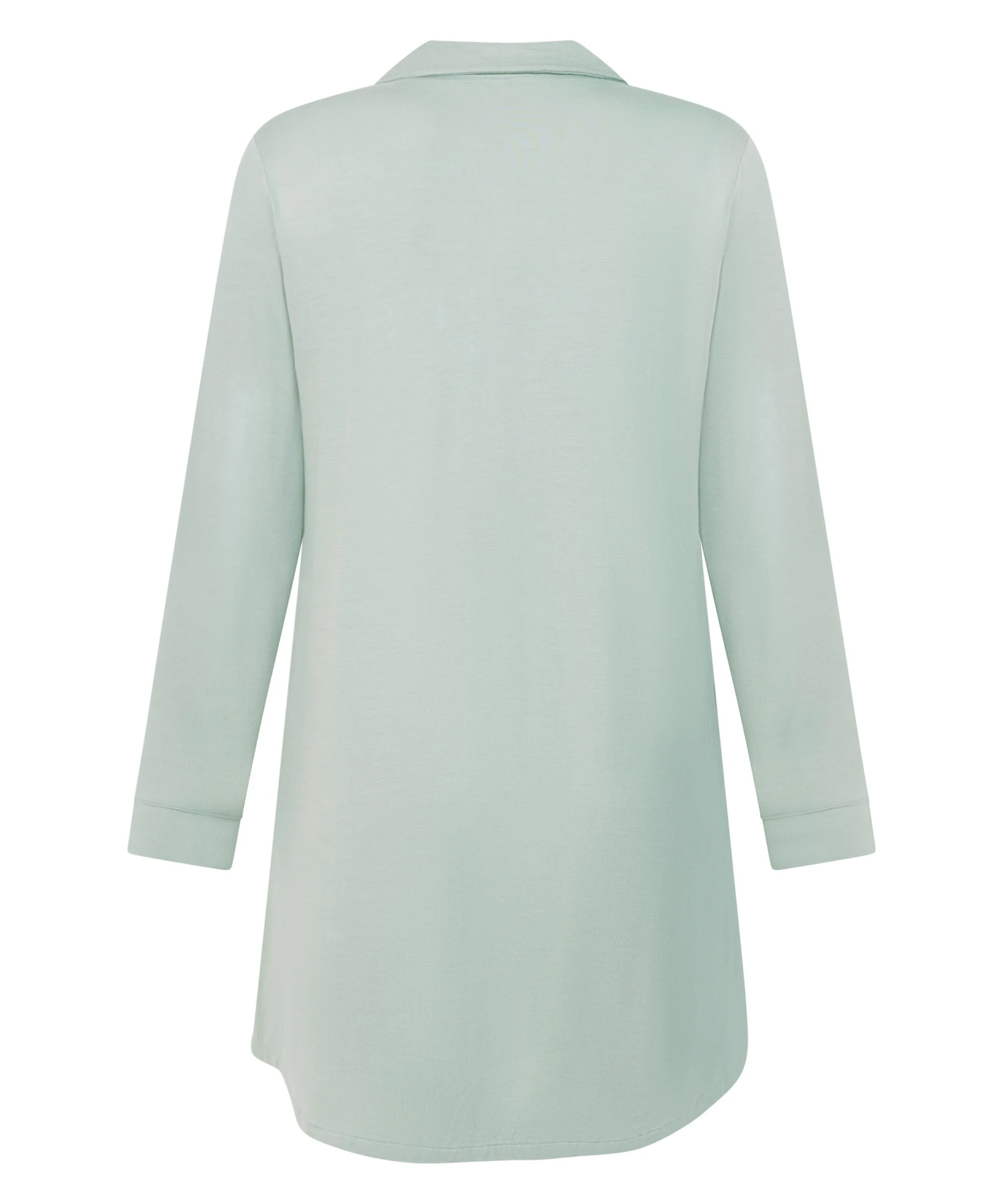 Hunkemöller Robe-chemise à Manches Longues En Jersey Essential- Vert 5 Hunkemöller Robe-chemise à Manches Longues En Jersey Essential- Vert – Image 5