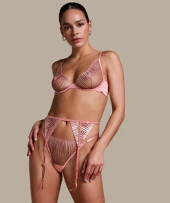 Hunkemöller Porte-jarretelles Alice - Rose