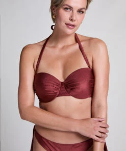Hunkemöller Haut De Bikini Bandeau Dune- Rouge