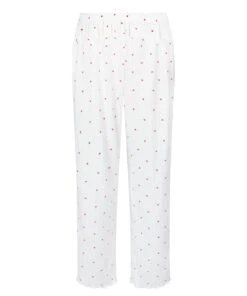 Hunkemöller Pantalon De Pyjama Pointelle- Blanc -Hunkemoller Boutique 301638 5 1