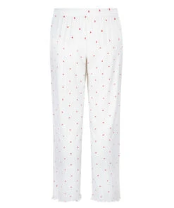 Hunkemöller Pantalon De Pyjama Pointelle- Blanc -Hunkemoller Boutique 301638 6