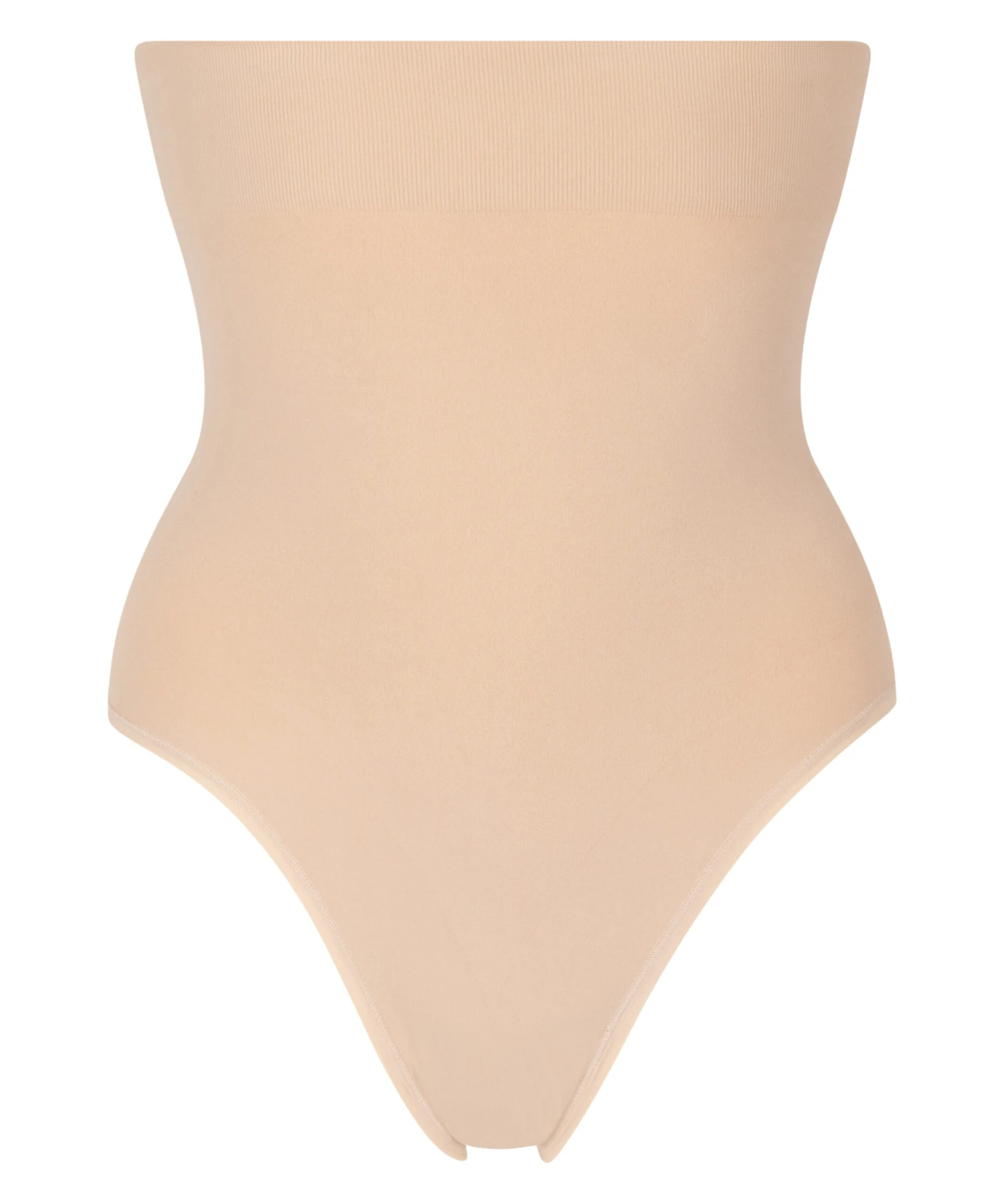 Hunkemöller Slip Rio Taille Haute Sans Coutures Mettant En Valeur La Silhouette- Beige 4 Hunkemöller Slip Rio Taille Haute Sans Coutures Mettant En Valeur La Silhouette- Beige – Image 4