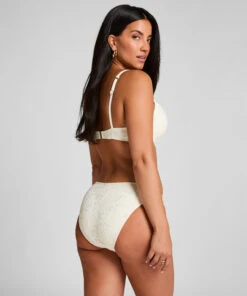Hunkemöller Crochet Bikini Top - Blanc -Hunkemoller Boutique 301810 4