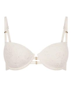Hunkemöller Crochet Bikini Top - Blanc -Hunkemoller Boutique 301810 5