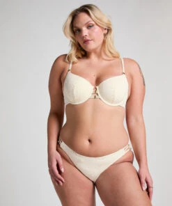 Hunkemöller Bas De Bikini Crochet- Blanc -Hunkemoller Boutique 301811 12