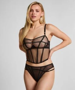 Hunkemöller Culotte Brésilienne Marie- Noir