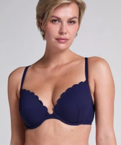 Hunkemöller Haut De Bikini Préformé à Armatures Scallop