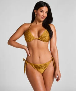 Hunkemöller Bas De Bikini Boho Cheeky- Jaune