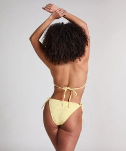 Hunkemöller Crochet Triangle Bikini Top- Jaune -Hunkemoller Boutique 301882 4