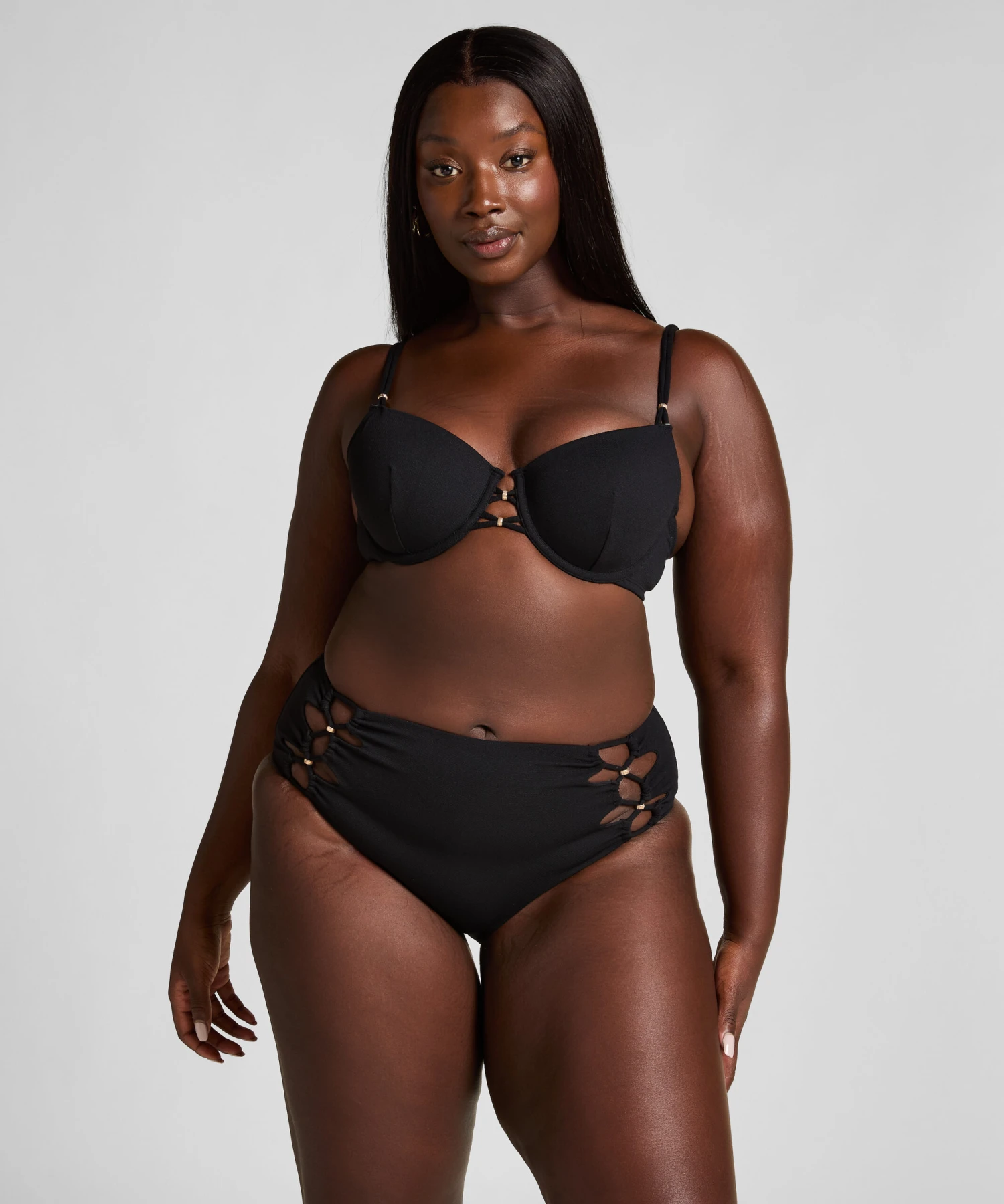 Hunkemöller Slip De Bikini Rio Holbox- Noir 4 Hunkemöller Slip De Bikini Rio Holbox- Noir – Image 4