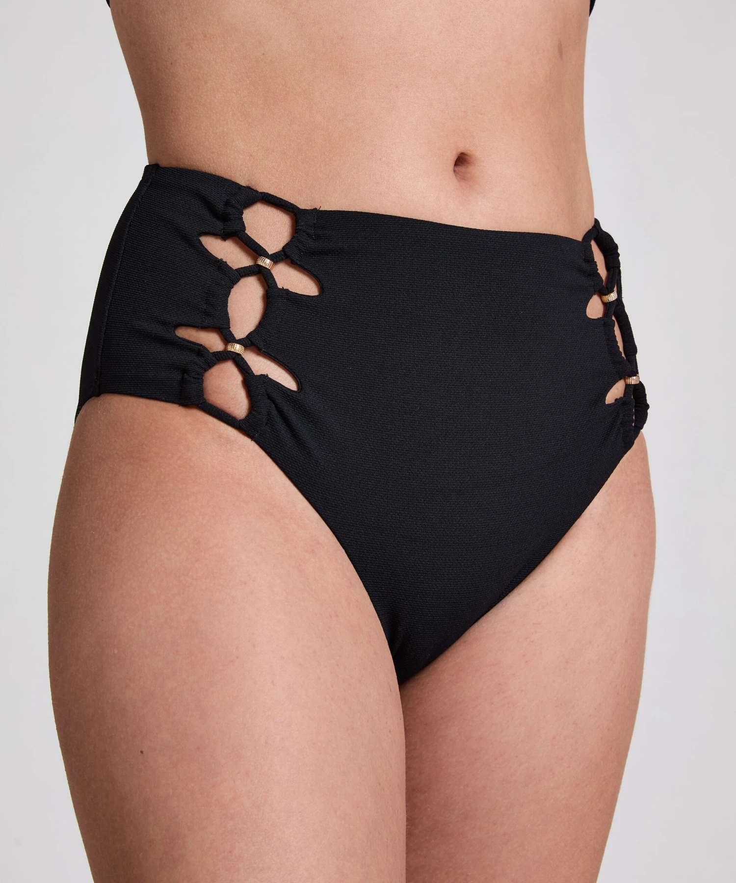Hunkemöller Slip De Bikini Rio Holbox- Noir 2 Hunkemöller Slip De Bikini Rio Holbox- Noir – Image 2