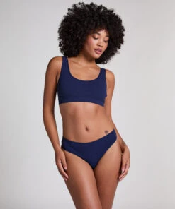 Hunkemöller String échancré Dianne- Bleu