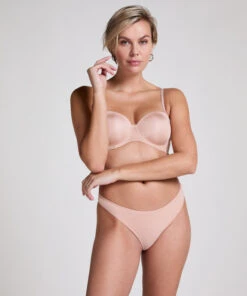 Hunkemöller String En Coton Kira- Beige