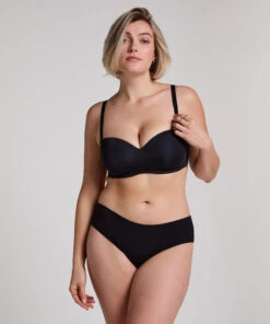 Hunkemöller Slip Brésilien En Coton Kira- Noir -Hunkemoller Boutique 302152 12