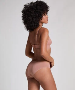 Hunkemöller Slip Brésilien Invisible- Marron -Hunkemoller Boutique 302172 4