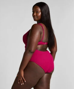 Hunkemöller Maillot De Bain à Anneau Froissé- Rouge -Hunkemoller Boutique 302192 13