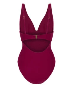Hunkemöller Maillot De Bain à Anneau Froissé- Rouge -Hunkemoller Boutique 302192 6