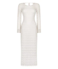 Hunkemöller Robe Maxi En Crochet- Blanc -Hunkemoller Boutique 302222 5