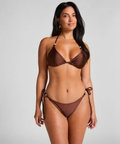 Hunkemöller Bas De Maillot De Bain Kallua- Marron
