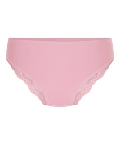 Hunkemöller Slip Brésilien IInvisible Lace Back- Rose -Hunkemoller Boutique 302286 5