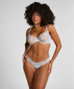 Hunkemöller Slip Brésilien Emilia - Bleu