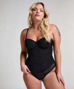 Hunkemöller Body Shaping Lace- Noir -Hunkemoller Boutique 302300 12