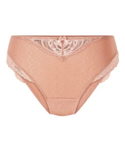 Hunkemöller Slip Taille Haute Sophie- Marron -Hunkemoller Boutique 302351 5