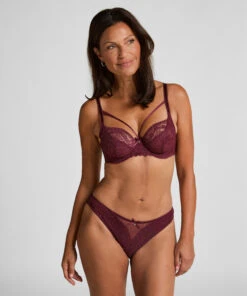 Hunkemöller Culotte Brésilienne Isadora- Rouge -Hunkemoller Boutique 302411 3