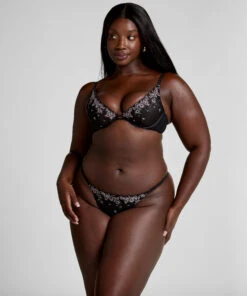 Hunkemöller Culotte Brésilienne Chloé- Noir -Hunkemoller Boutique 302418 12