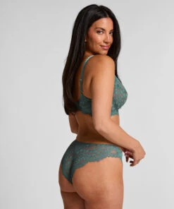 Hunkemöller Slip Brésilien Daisy- Bleu -Hunkemoller Boutique 302427 4