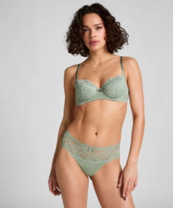 Hunkemöller Boxerstring Florence- Vert