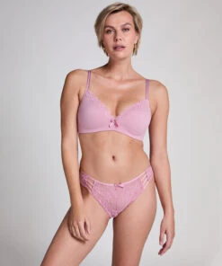 Hunkemöller Slip Brésilien Belle- Rose