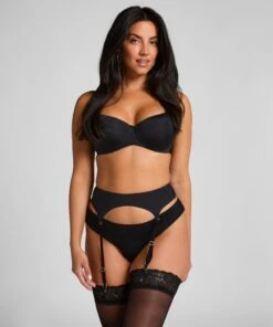 Hunkemöller Porte-jarretelles Smooth- Noir