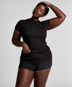 Hunkemöller Top Pointelle - Noir -Hunkemoller Boutique 302660 12