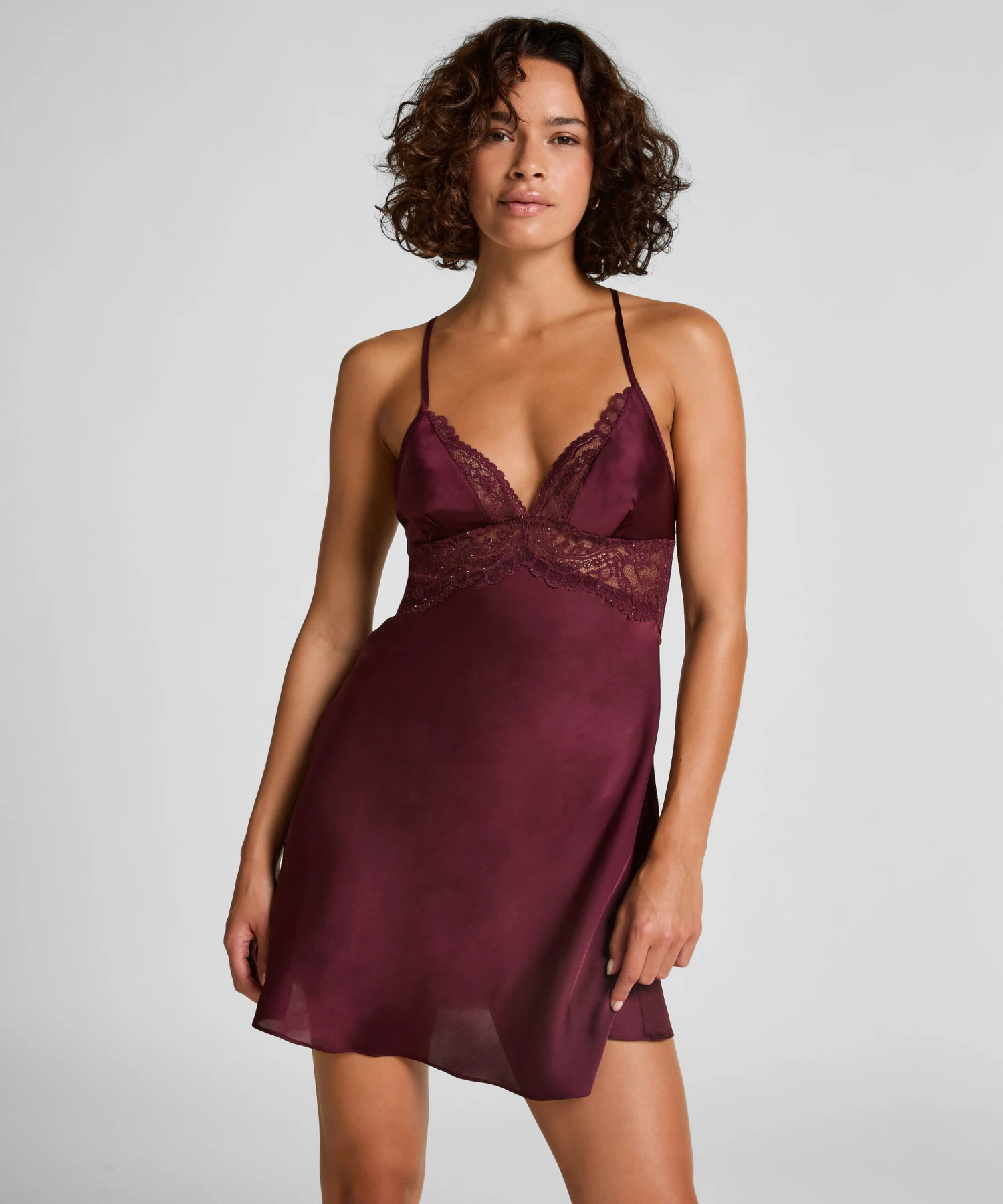 Hunkemöller Robe Fourreau Isadora- Rouge 1 Hunkemöller Robe Fourreau Isadora- Rouge