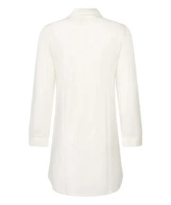 Hunkemöller Robe-chemise à Manches Longues En Jersey Essential- Blanc -Hunkemoller Boutique 302690 6