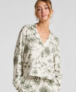 Hunkemöller Top De Pyjama Storylover- Blanc