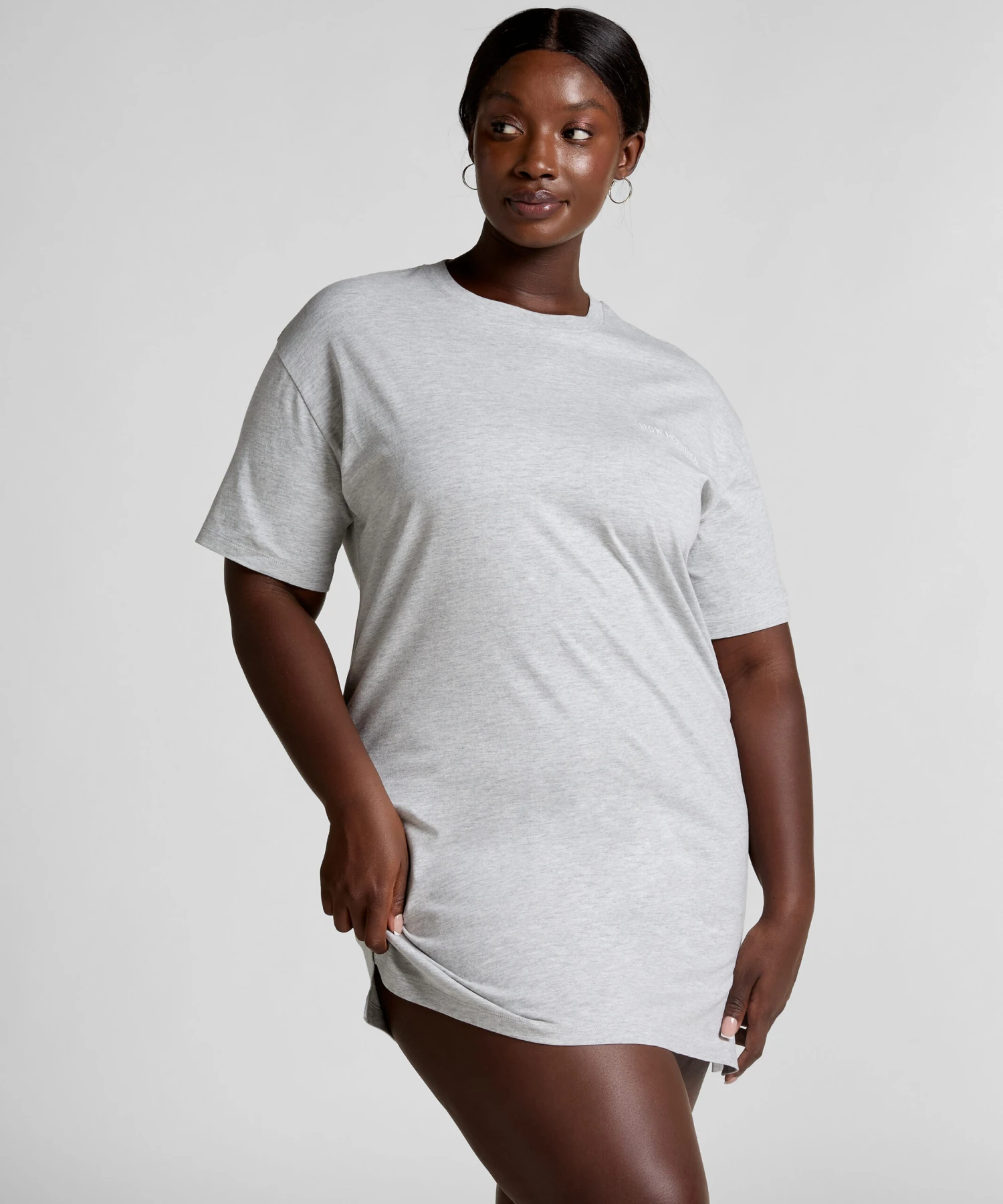 Hunkemöller Chemise De Nuit- Gris 4 Hunkemöller Chemise De Nuit- Gris – Image 4