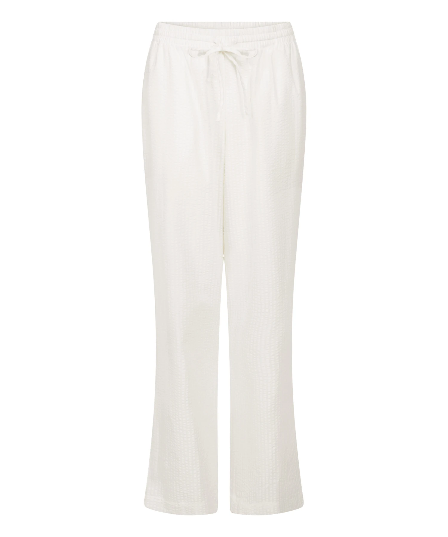 Hunkemöller Pantalon De Pyjama Coton Seersucker- Blanc 6 Hunkemöller Pantalon De Pyjama Coton Seersucker- Blanc – Image 6