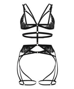 Hunkemöller Body Harnais Nienke- Noir 8 Hunkemöller Body Harnais Nienke- Noir -Hunkemoller Boutique 302812 5