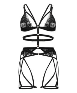 Hunkemöller Body Harnais Nienke- Noir 9 Hunkemöller Body Harnais Nienke- Noir -Hunkemoller Boutique 302812 6