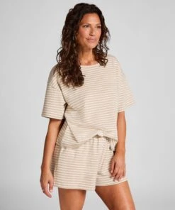 Hunkemöller Pyjama Jersey- Beige