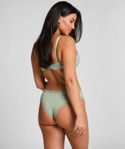 Hunkemöller Coton De Géorgie Brésilien- Vert -Hunkemoller Boutique 302971 4