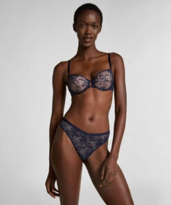 Hunkemöller String Lea- Bleu
