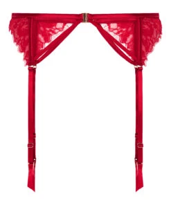 Hunkemöller Porte-jarretelles Noeki- Rouge -Hunkemoller Boutique 303241 6