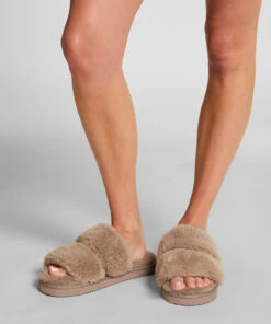 Hunkemöller Chaussons Lauren- Gris