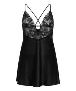 Hunkemöller Slip Dress Nienke- Noir 8 Hunkemöller Slip Dress Nienke- Noir -Hunkemoller Boutique 303311 5