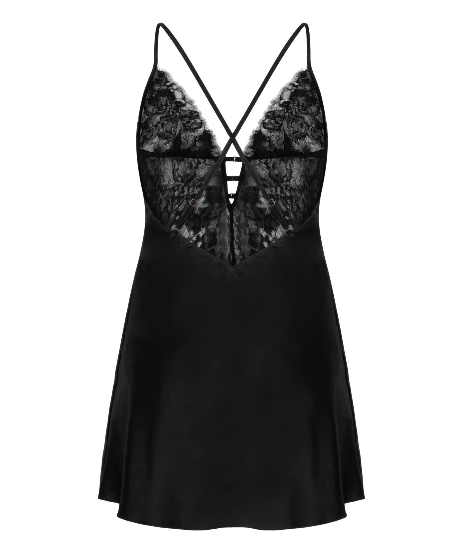 Hunkemöller Slip Dress Nienke- Noir 5 Hunkemöller Slip Dress Nienke- Noir – Image 5